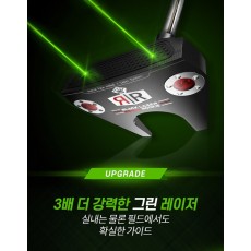 루키루키 최신형 초강력 블랙 레이저 스파이더 말렛퍼터 + 퍼팅매트